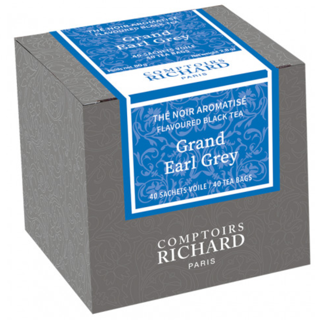 Organic Earl Grey Tea, Earl Grey French Blue