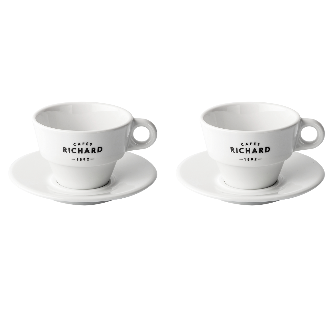 Cafes Richard Coffee Cups (Set of 2)