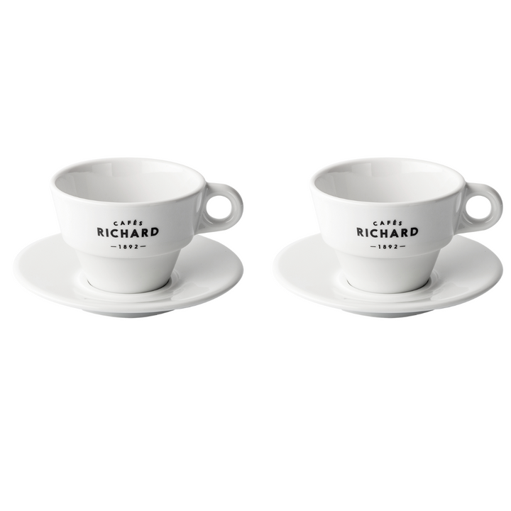 Cafes Richard Coffee Cups (Set of 2)